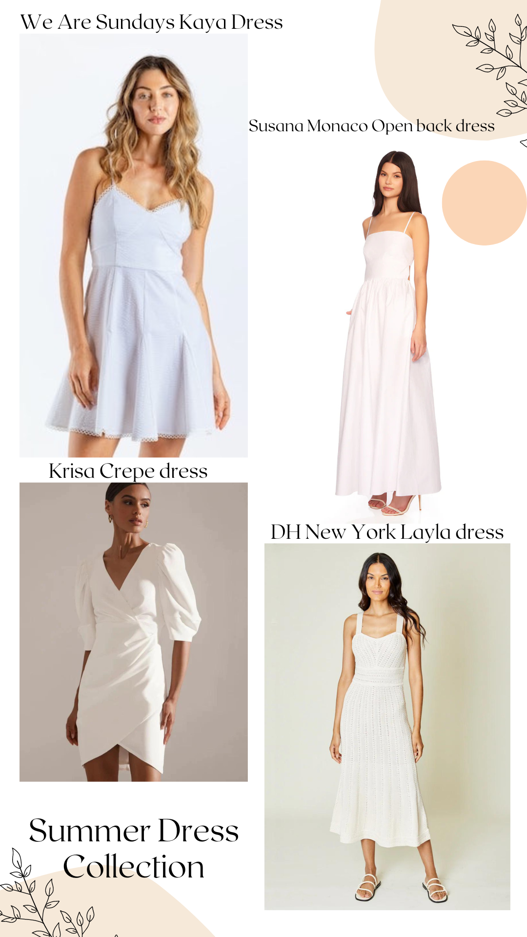 Summer White Dresses