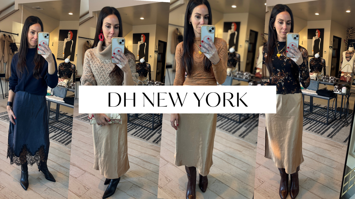 Dh New York Sweater Slip Dress
