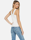 Michael Lauren Marco wide strap v back tank