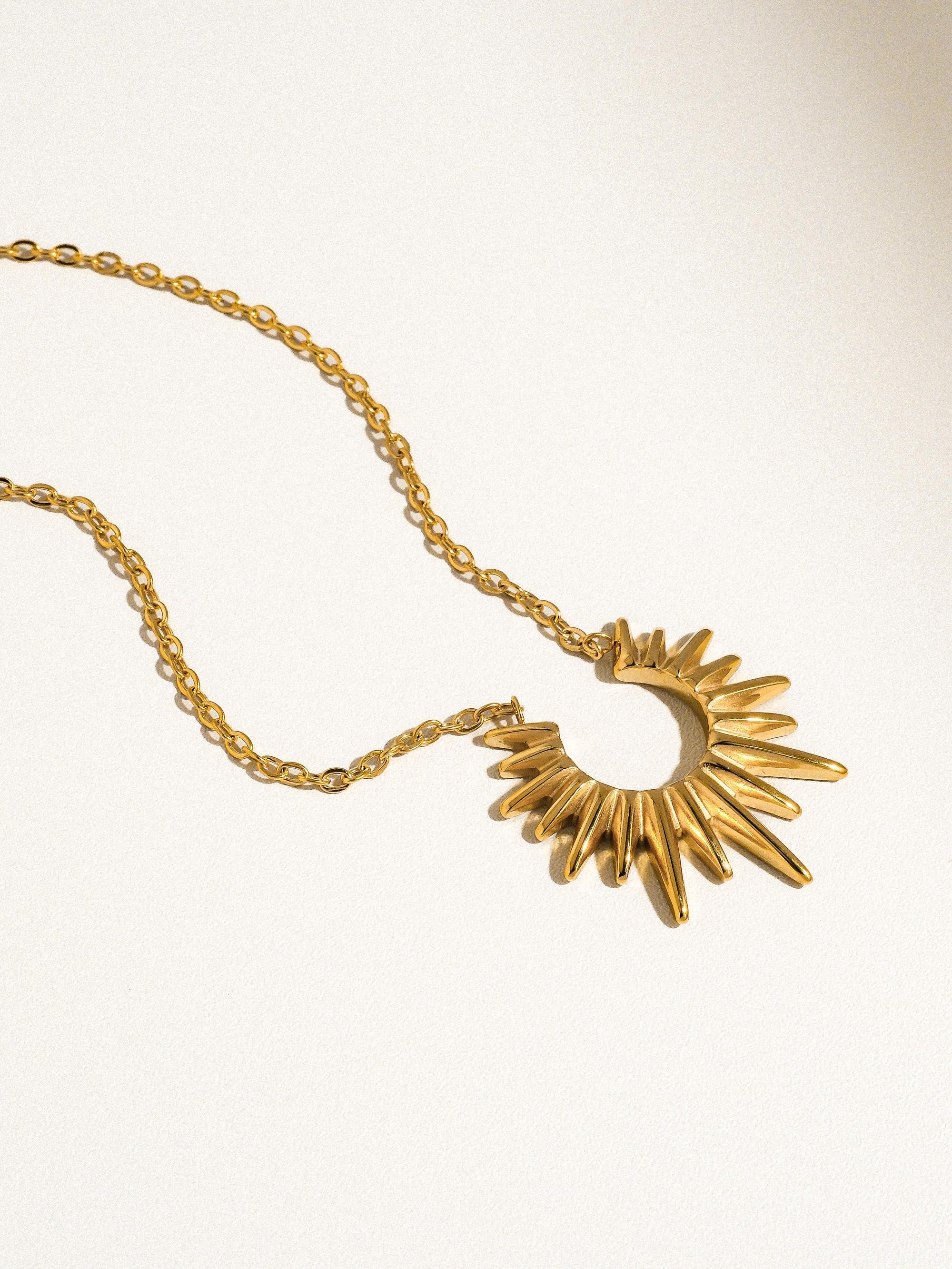 Flanerie Muse Sun Necklace