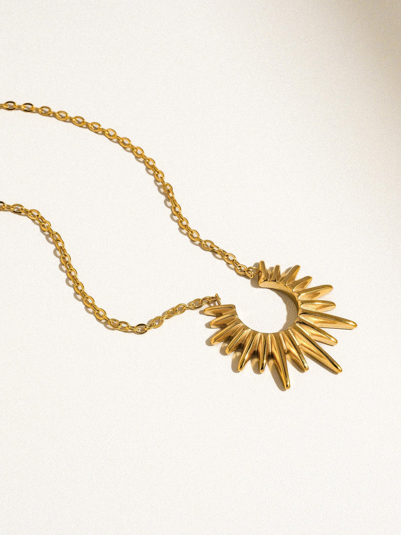 Flanerie Muse Sun Necklace