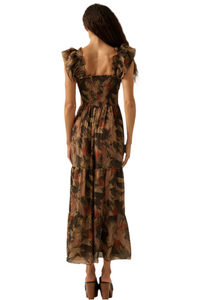Promesa Abstract Smock Midi Dress