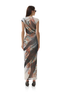 AFRM Leaf Lotus Dress