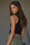 By Together Double Layer Tank Black