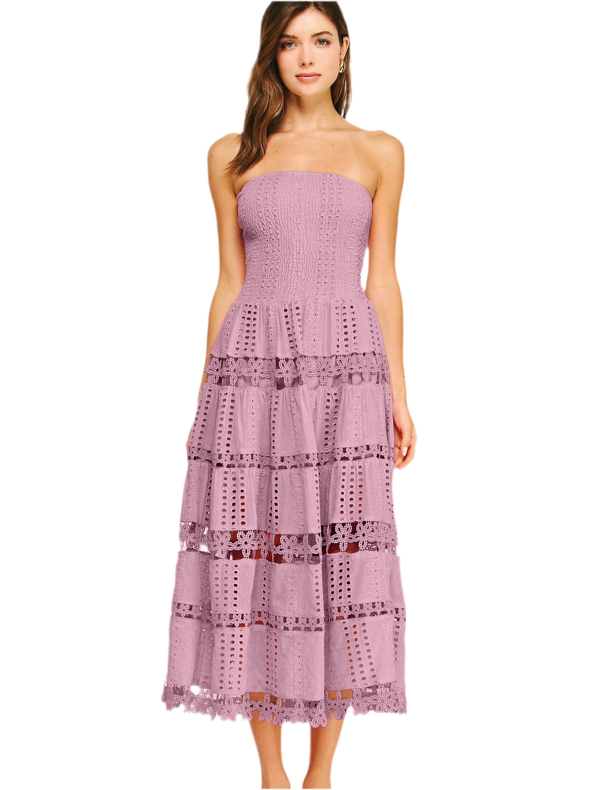 Strut and Bolt Eyelet Lace Dress