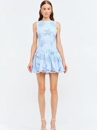 Sofie the Label Embroided Shell Dress