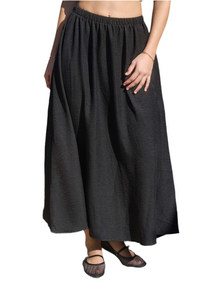 Leia Elastic Midi Skirt