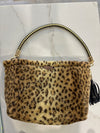 Looloo Bags Leopard Tassle