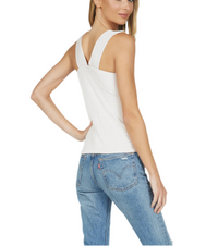 Michael Lauren Marco wide strap v back tank