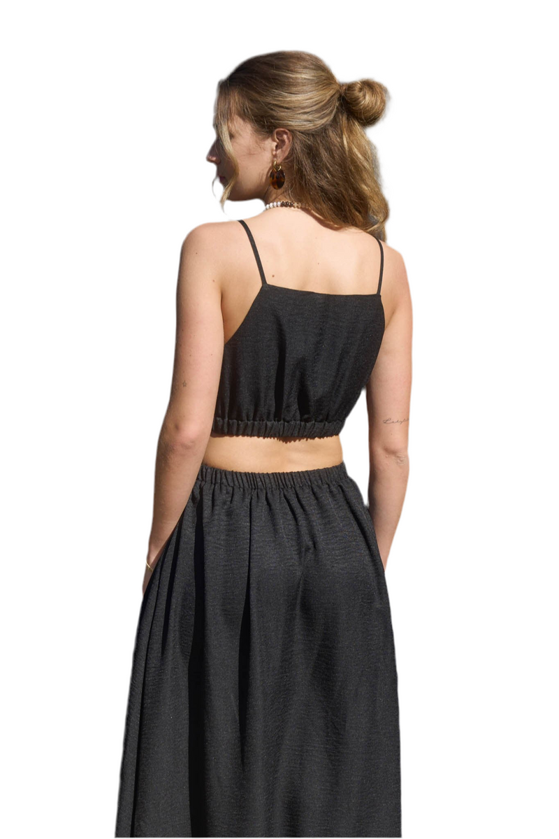 Leia Square Neck elastic top