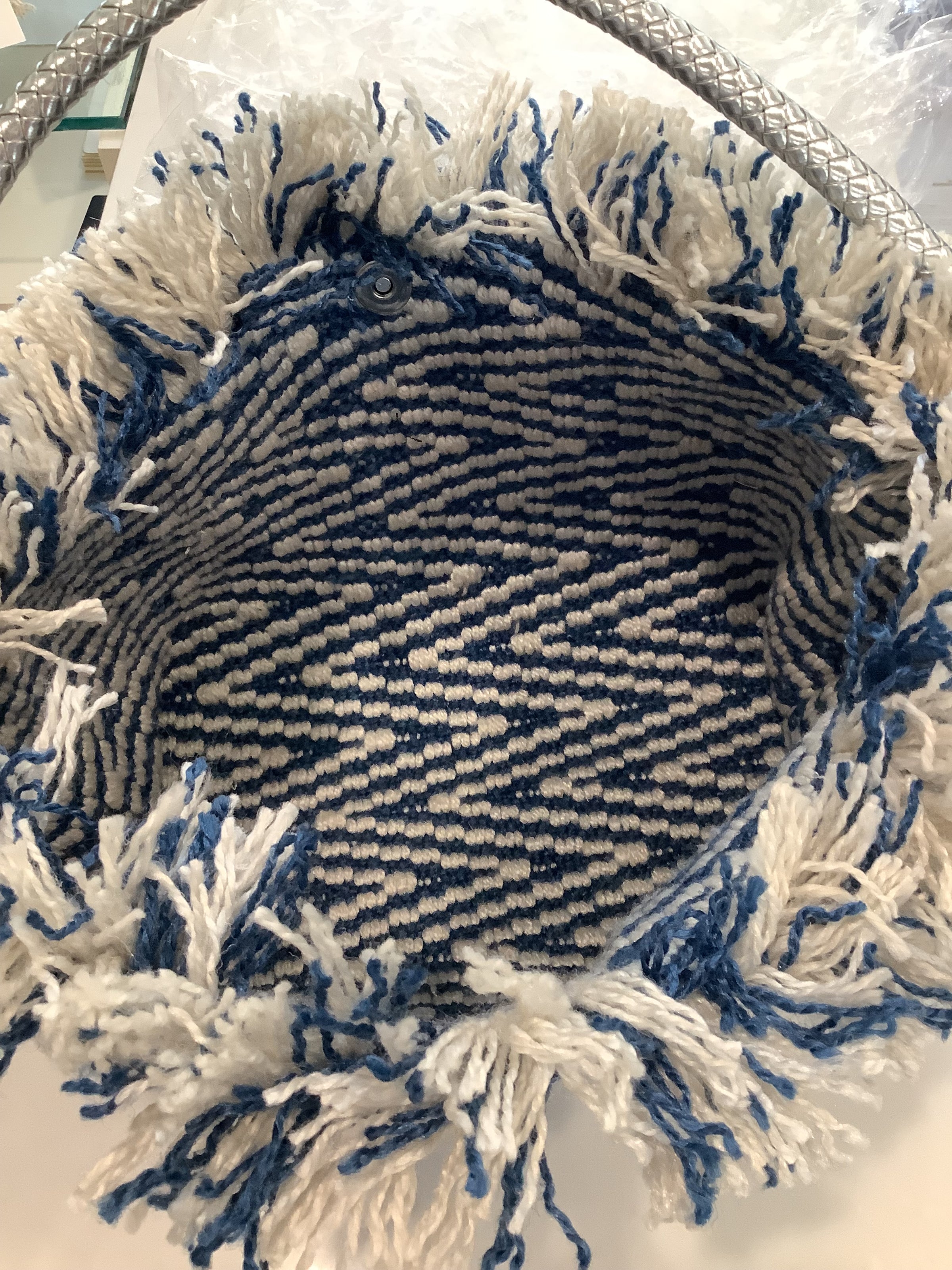 LooLoo Bags Blue Chevron