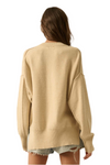 Exposed Seam Tiger Sweater