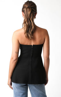 Judy Strapless Knit top