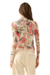 Promesa Exposed Seam Floral top