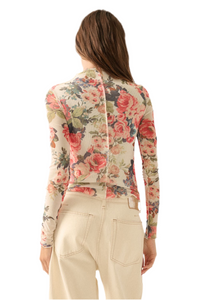 Promesa Exposed Seam Floral top