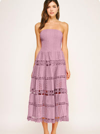 Pre-Order Strut and Bolt Eyelet Lace Dress