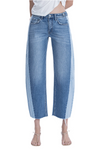 Flying Monkey Two Tone Barrel Jeans