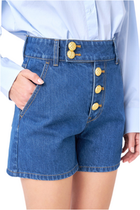 English Factory Denim button shorts