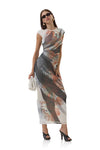 AFRM Leaf Lotus Dress