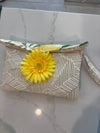 LooLoo Bags Sunflower Lemon Clutch