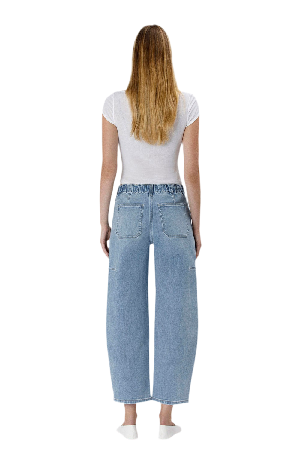 Flying Monkey High Rise Barrel Denim