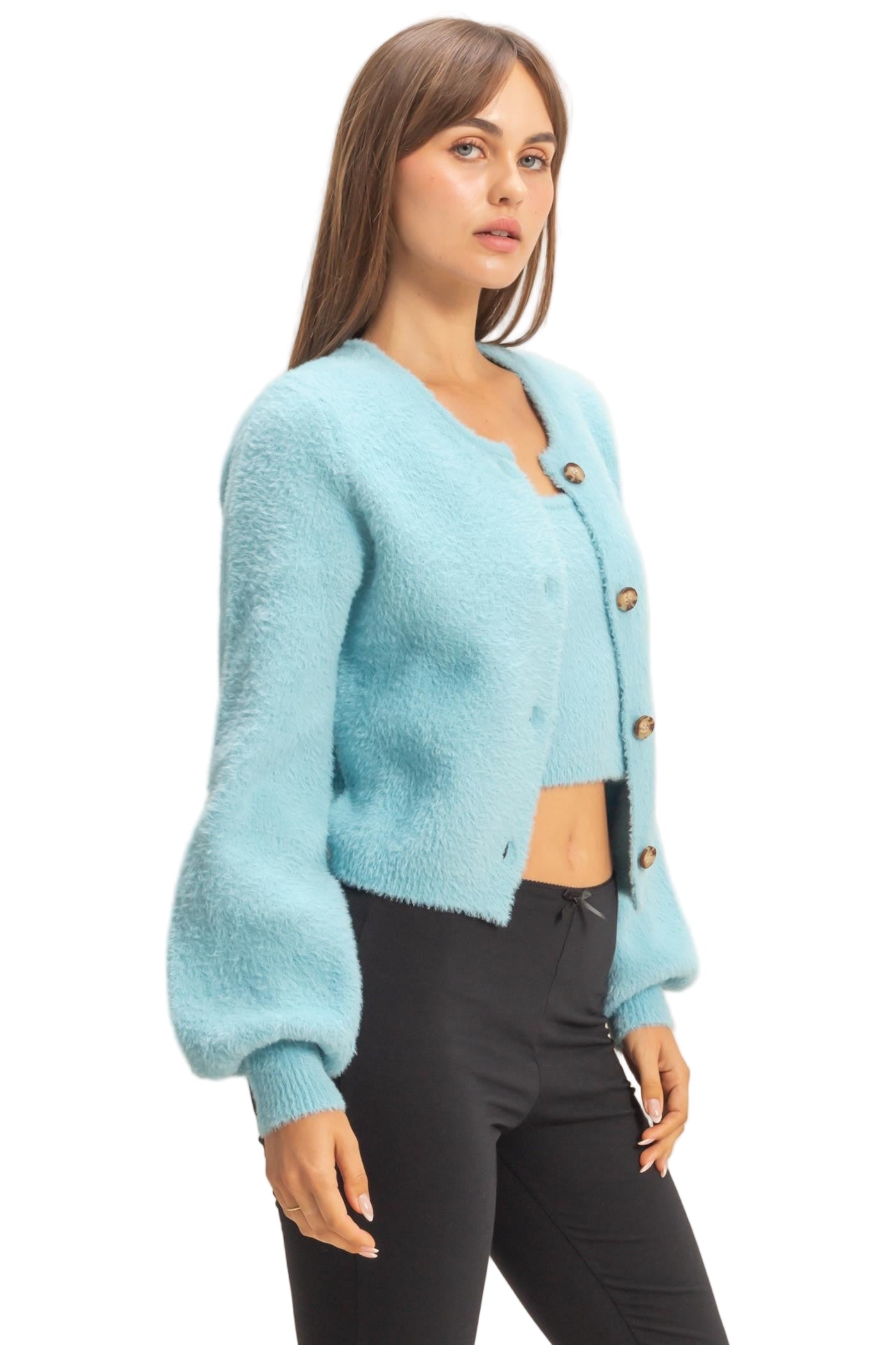Liza Cardigan and Tank Set