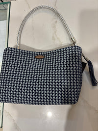 LooLoo Brand Blue check bag