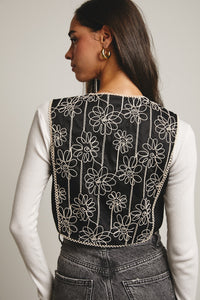 Forte Boho Tie Vest