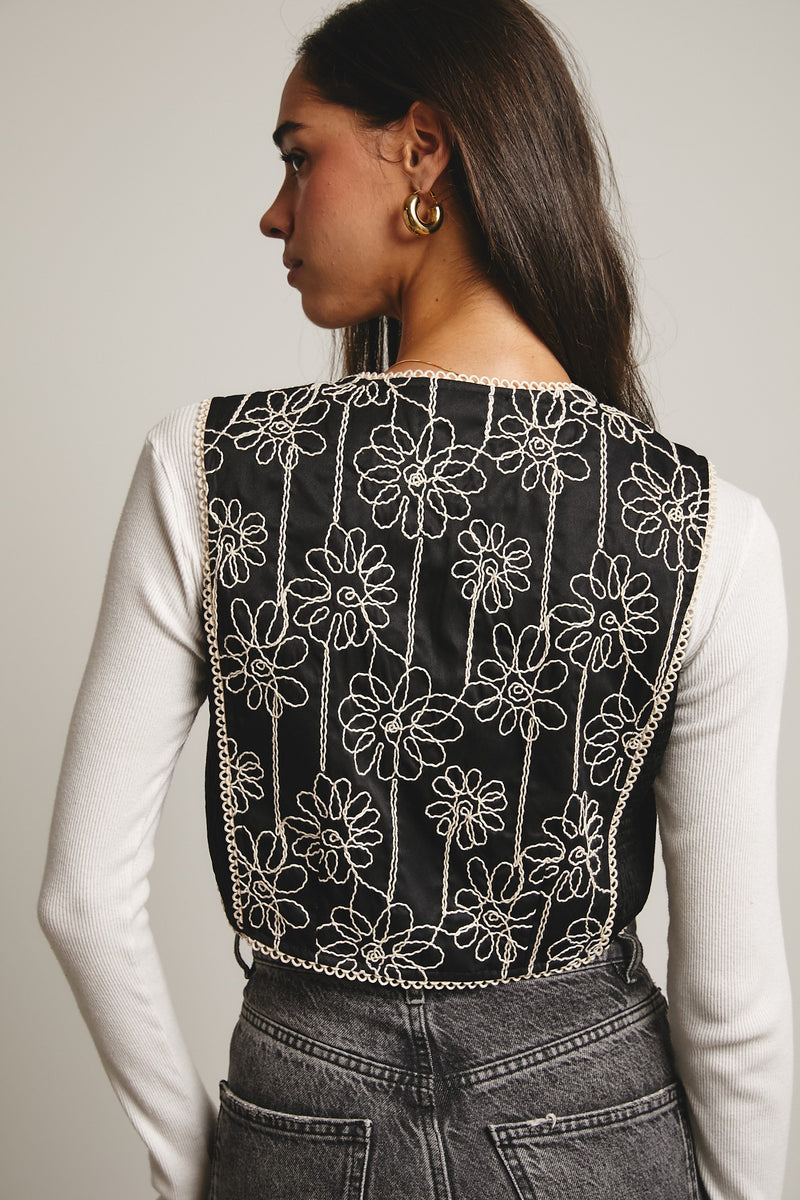 Forte Boho Tie Vest