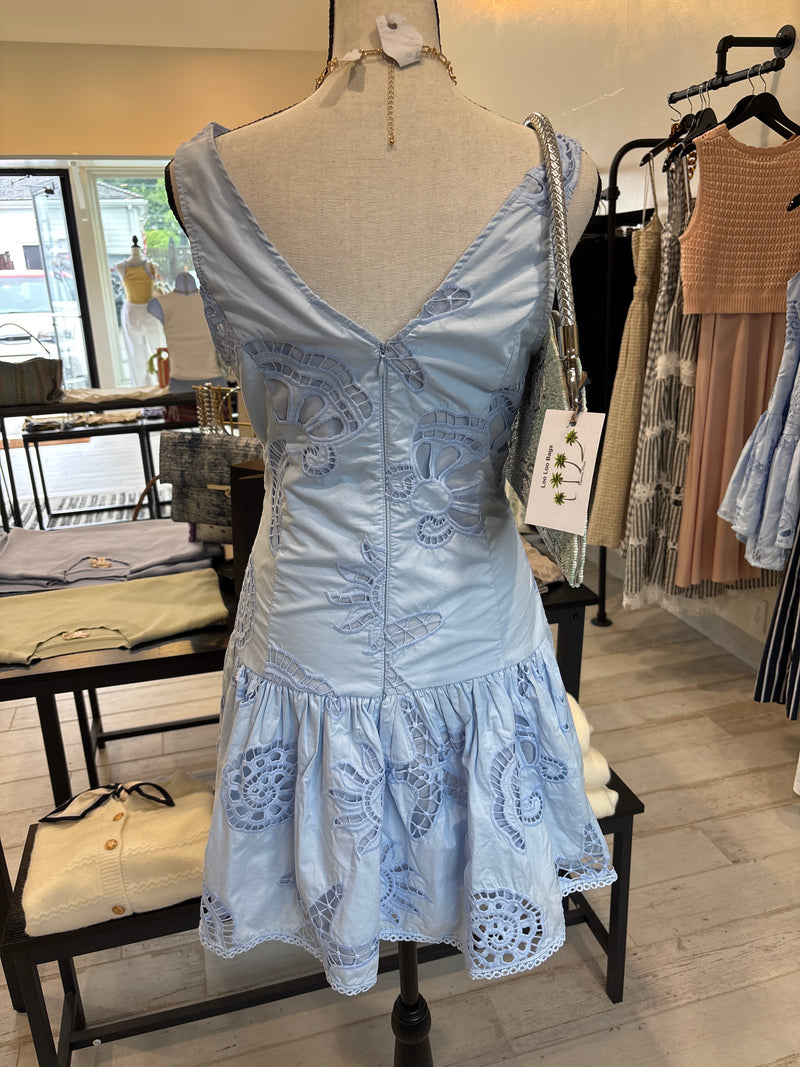 Sofie the Label Embroided Shell Dress