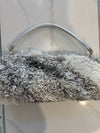 LooLoo Bags Shaggy White/Silver