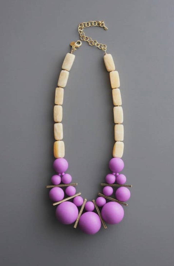 David Aubrey Purple necklace