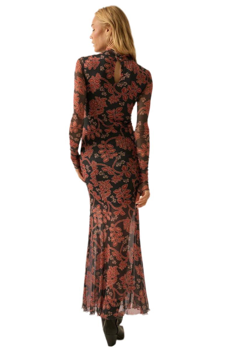 Promesa Long Sleeve Maxi Dress