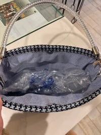 LooLoo Brand Blue check bag