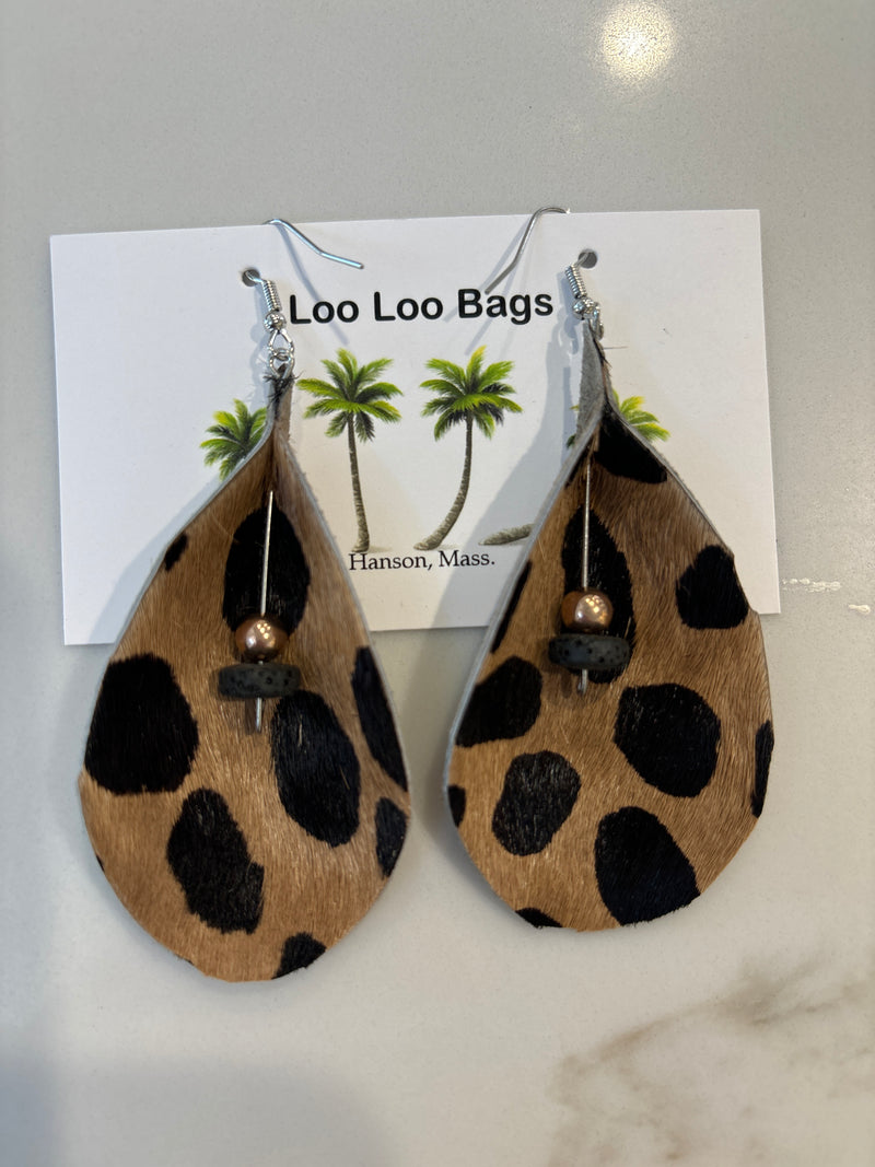 Looloo Earring leopard