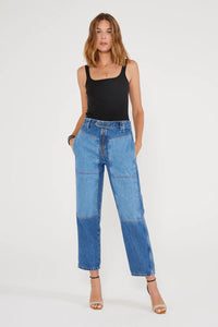 ÉTICA Orion Slim Two-Tone Carpenter Jeans