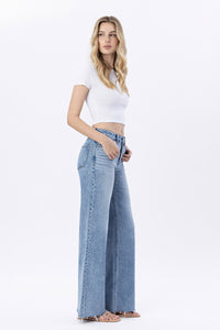 Flying Monkey High Rise Raw Hem Denim