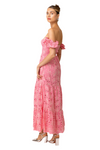 Line and Dot Tasia Off Shoulder Dress