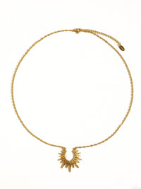 Flanerie Muse Sun Necklace