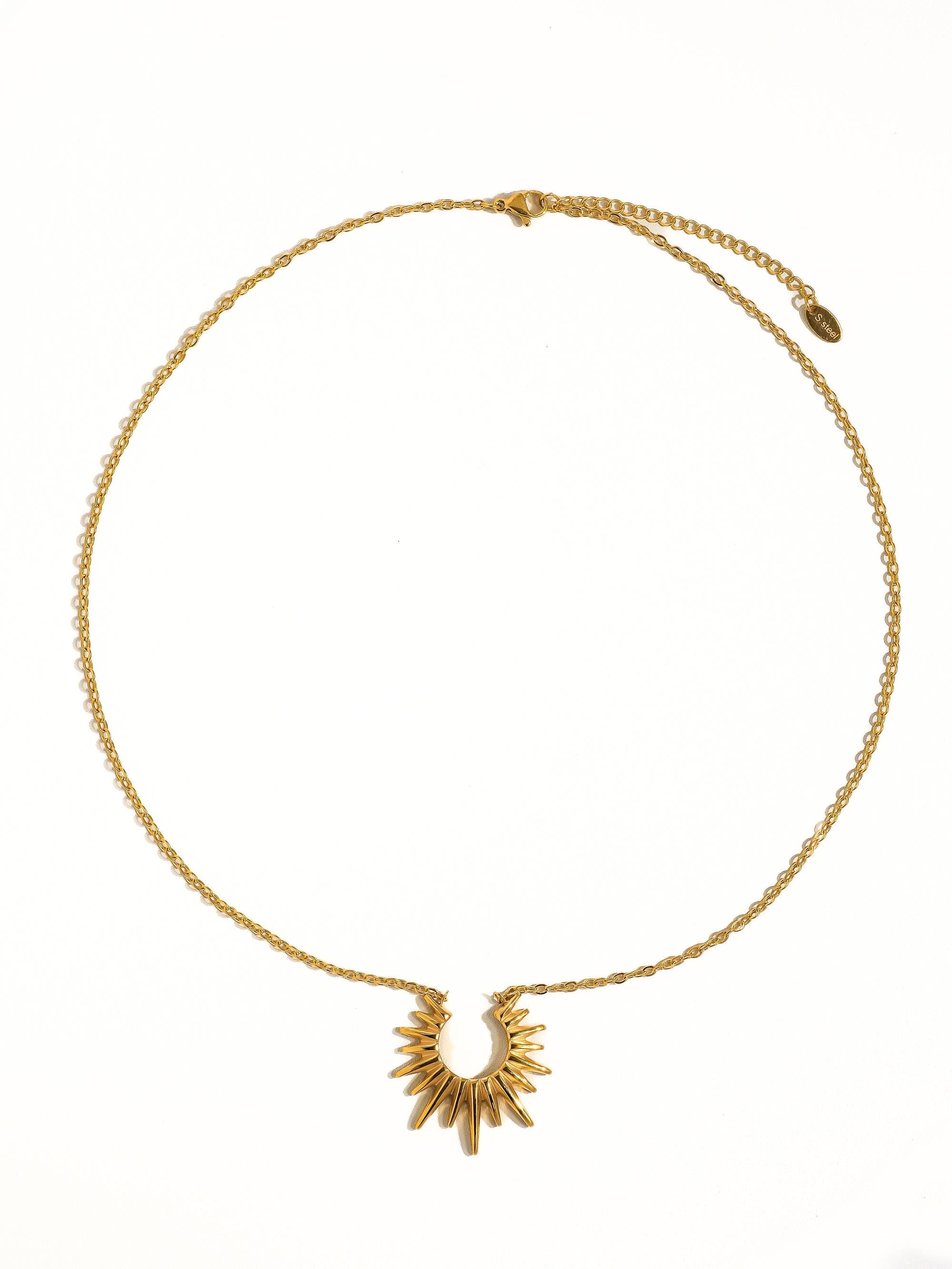 Flanerie Muse Sun Necklace