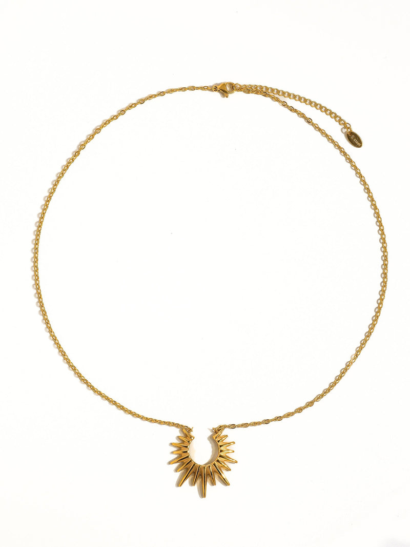 Flanerie Muse Sun Necklace
