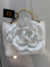 Looloo Bags White Flower