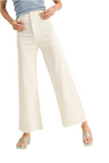 Miou Muse Straight Wide Leg Denim Cream