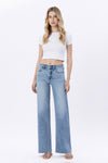 Flying Monkey High Rise Raw Hem Denim