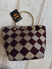 LooLoo Bags red and gold mini