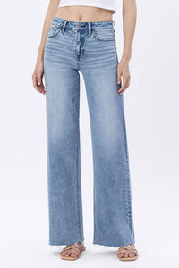 Flying Monkey High Rise Raw Hem Denim