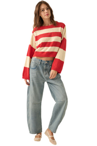 Promesa Striped Knit Sweater