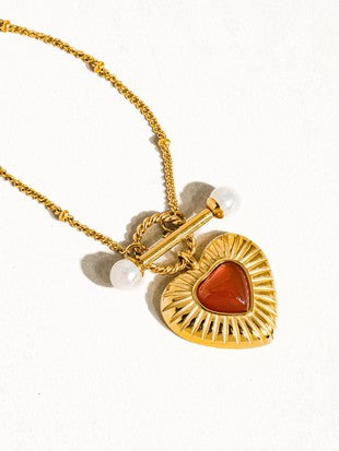 Flanerie Vintage Heart Chain