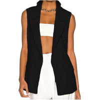 Central Park West Black Sydney Vest