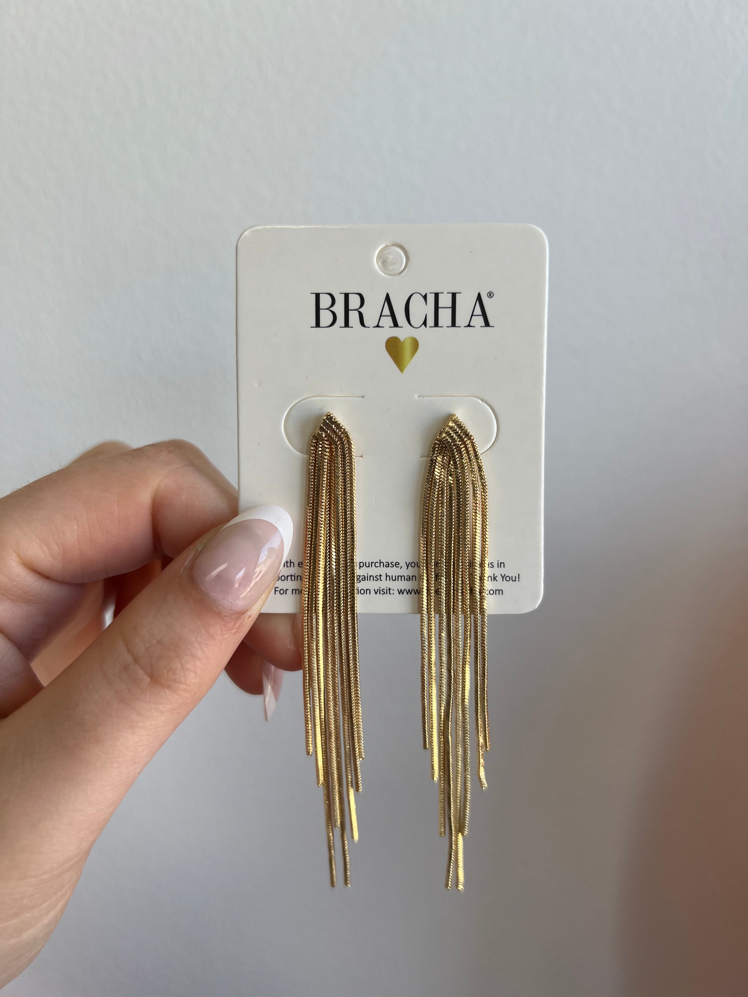 BRACHA Bardot Chain Earrings